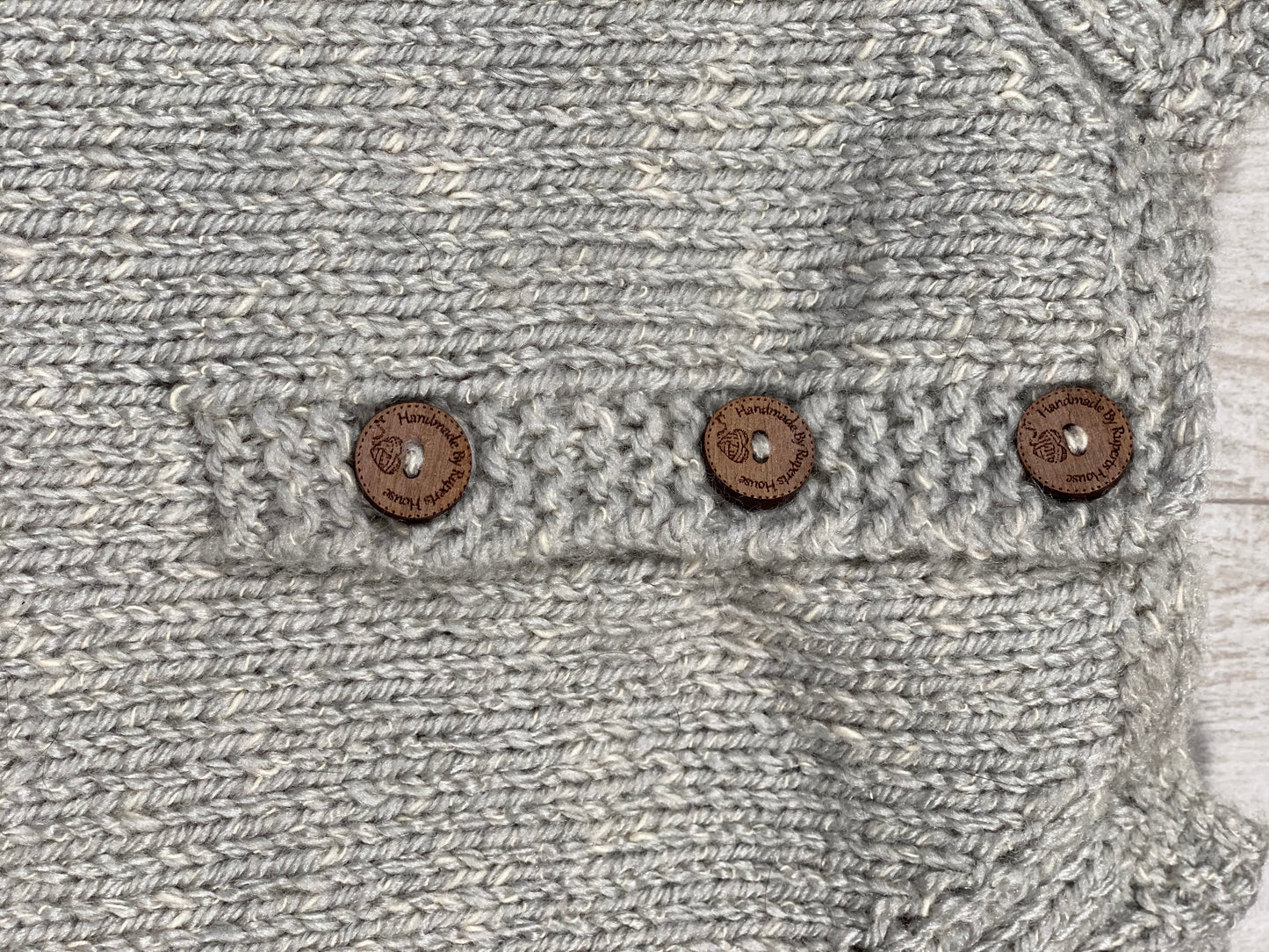 Hand knitted sweater by Ruperts House