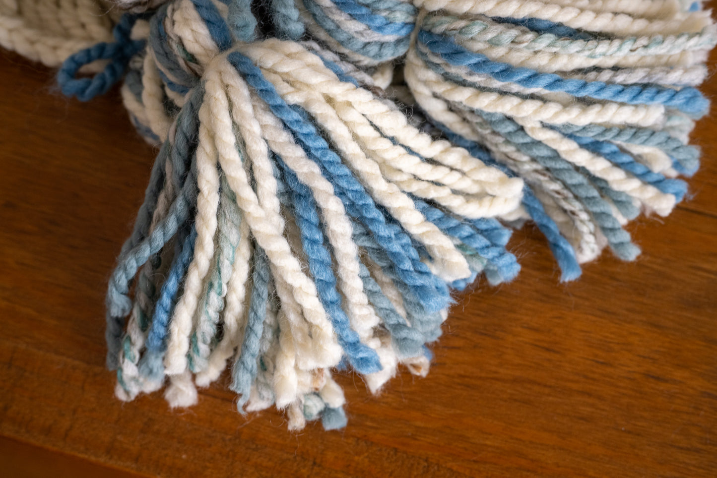 Ruperts House Chunky crochet blanket