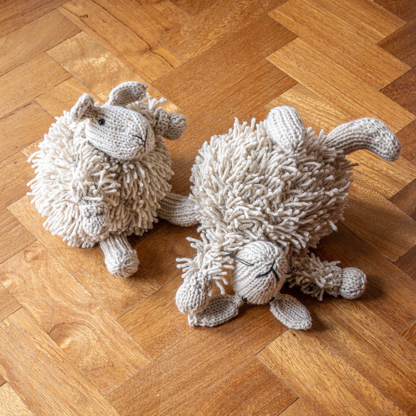 Woolly Lamb hand knitted gift for new borns and baby showers