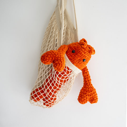 Cuddly crochet lobster - perfect sea lovers gift