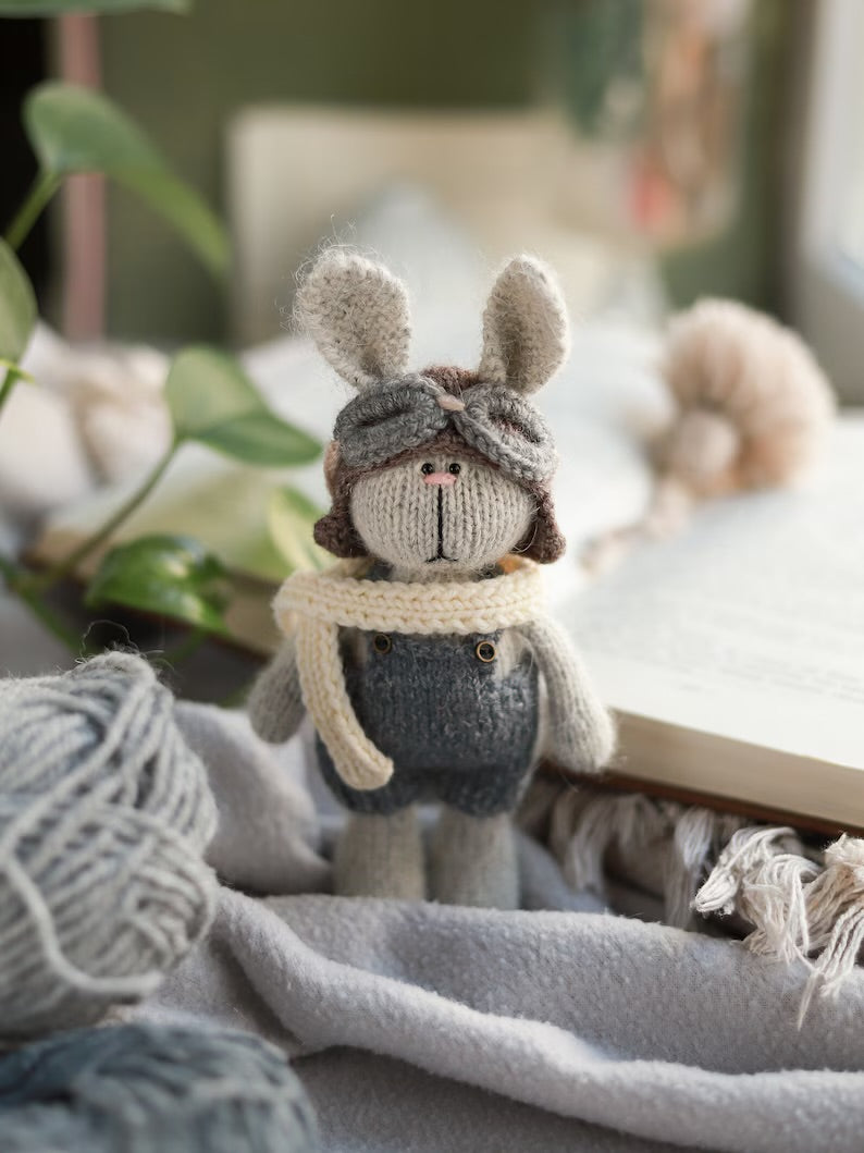 Ruperts House Aviator Bunny Toy - Ready for Adventure!