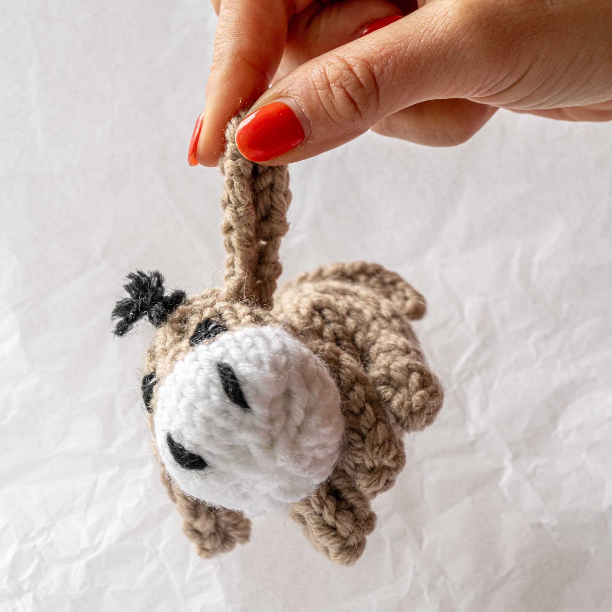 Dinkey Donkey - hand knitted by Ruperts House