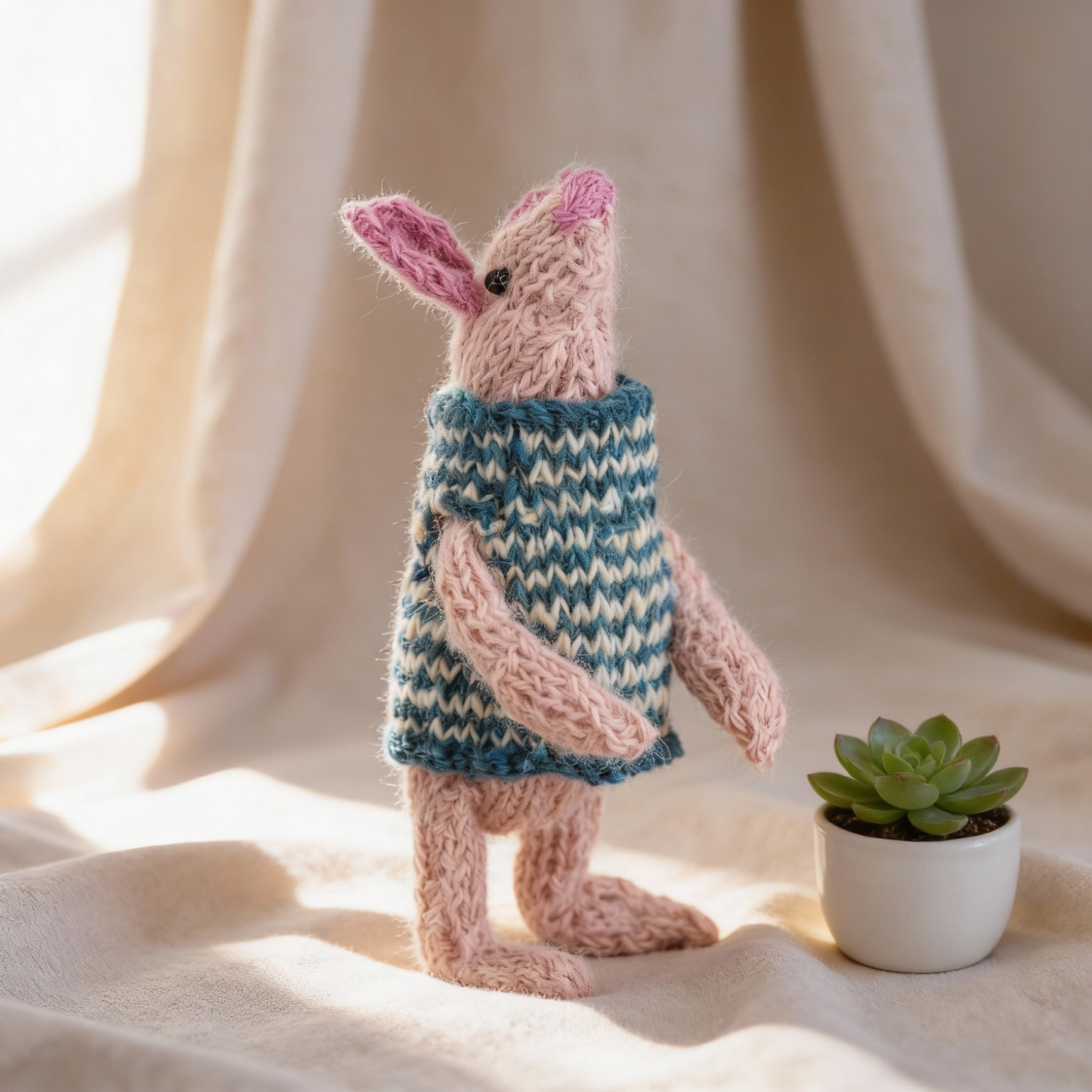 Christmas Piglet - He's very small but he's helping