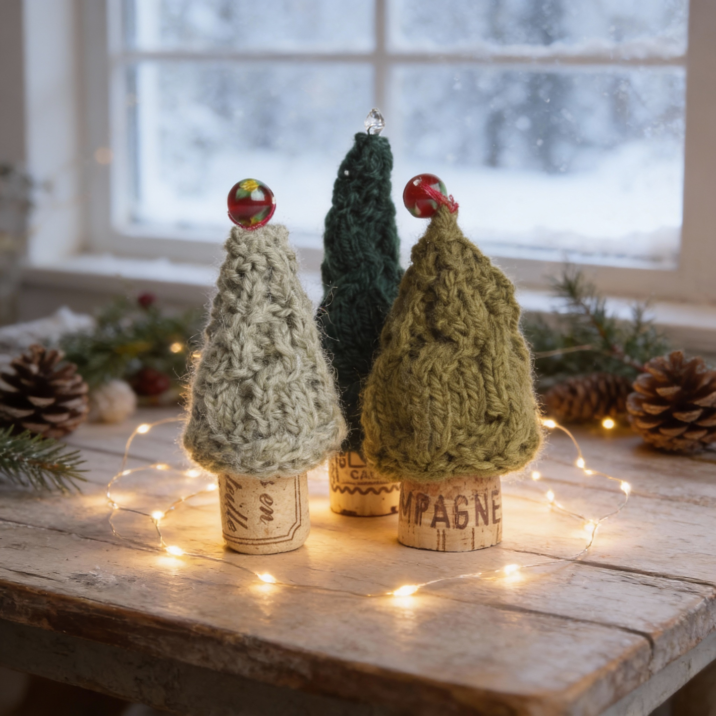 Christmas Tree Bottle Top Cover