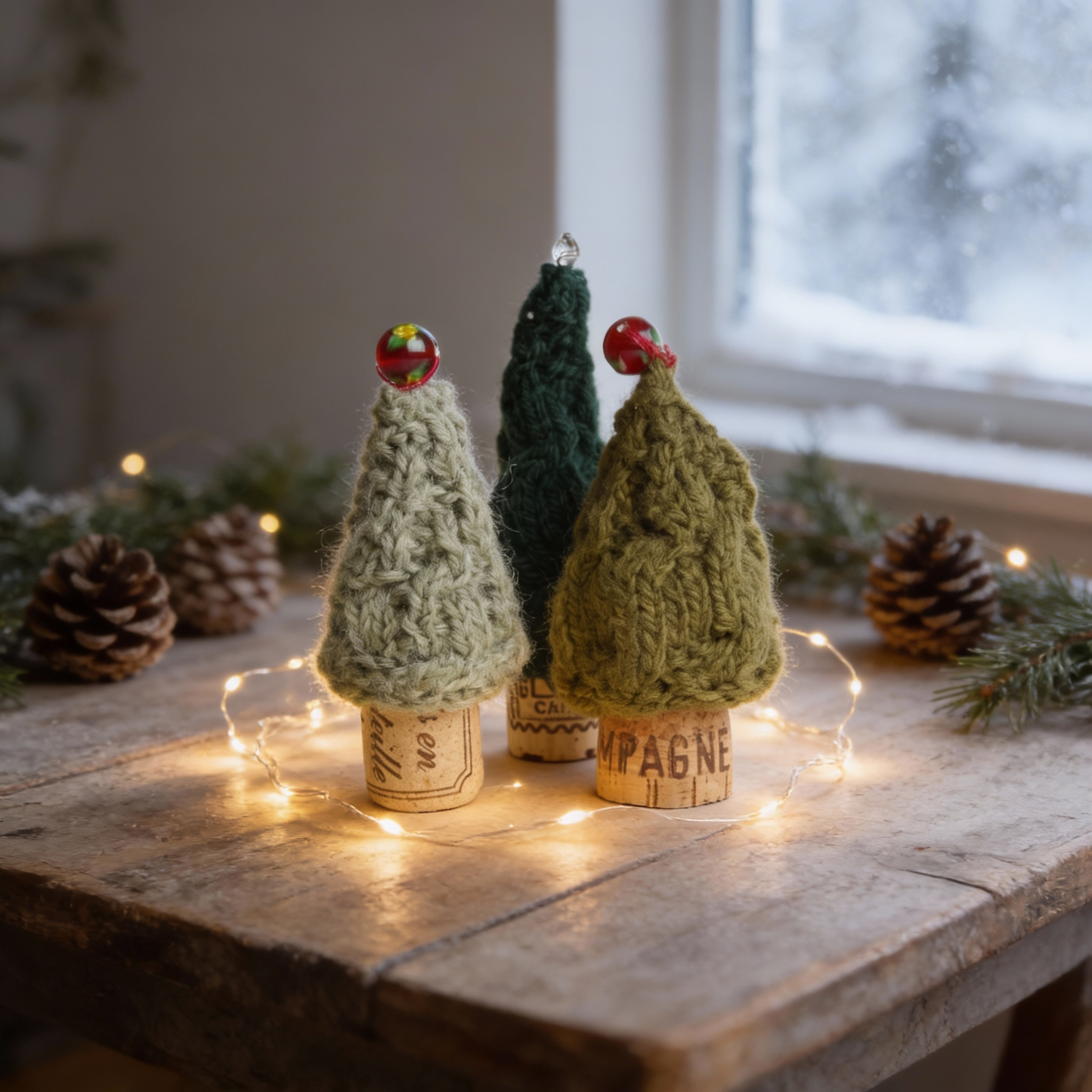 Christmas Tree Bottle Top Cover