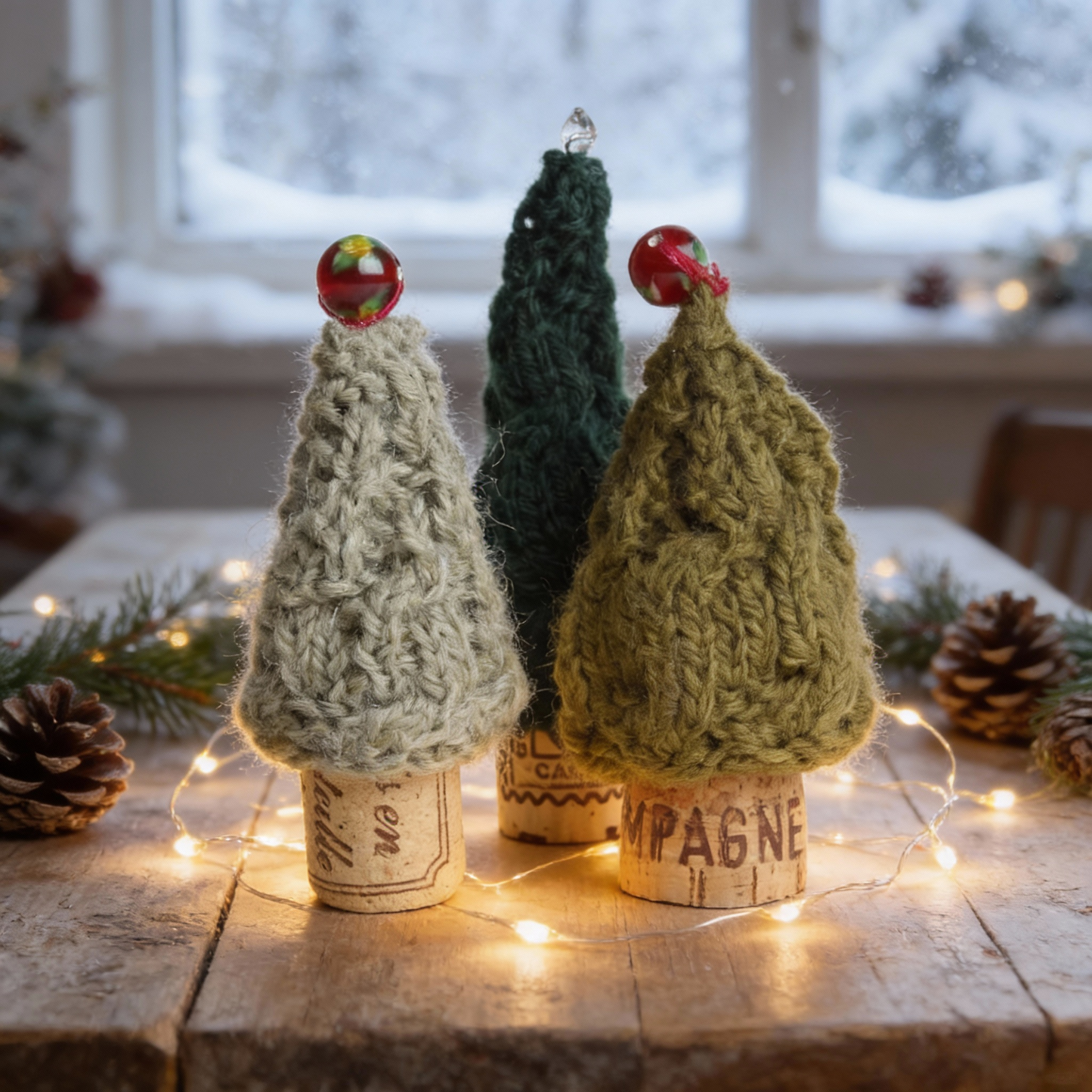 Christmas Tree Bottle Top Cover