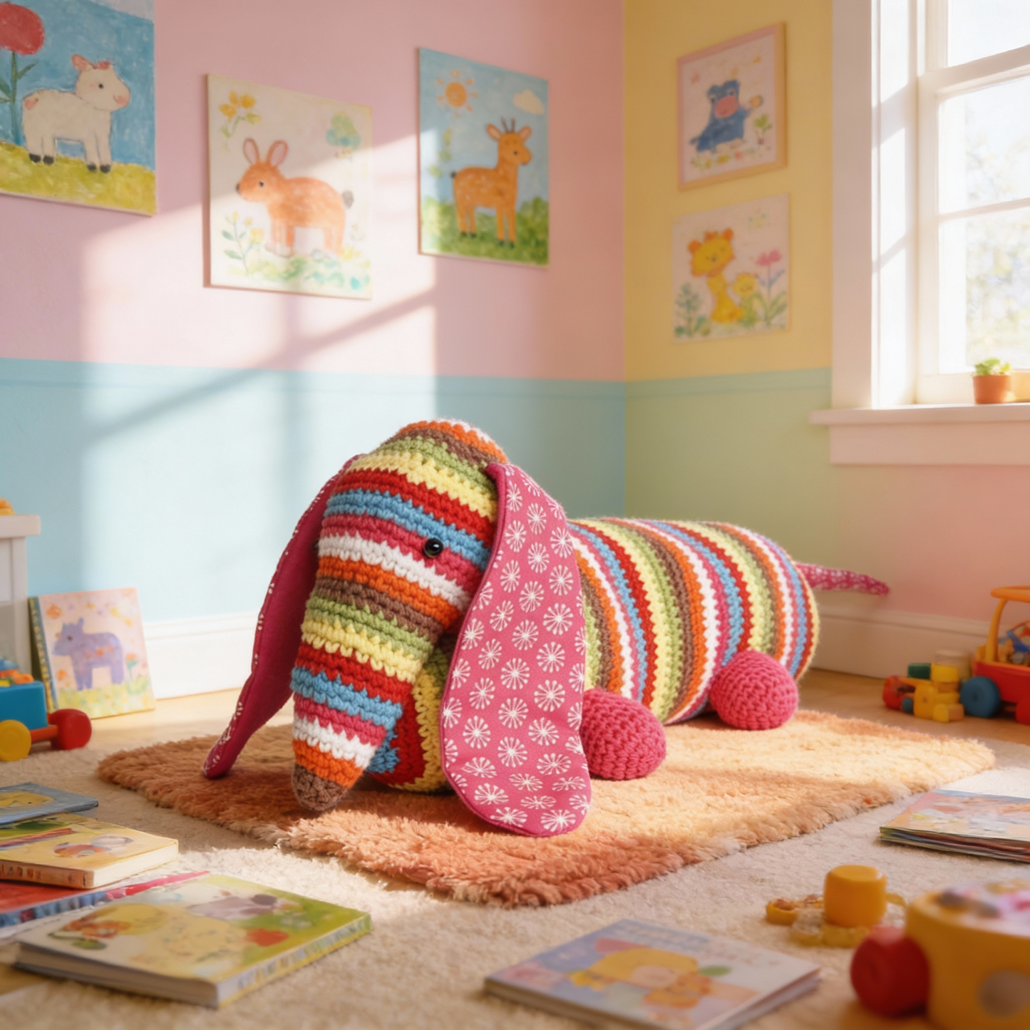 Sausage Dog Crochet Pattern