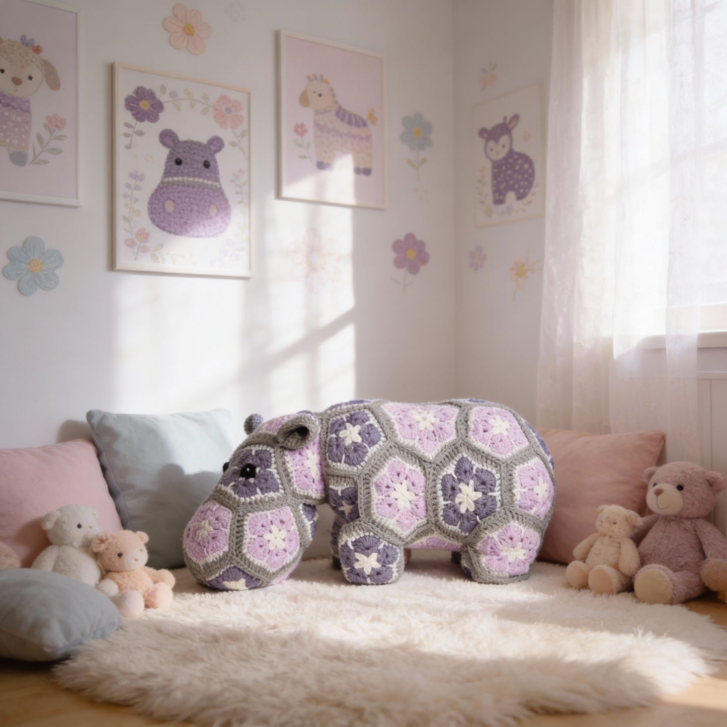 Purl and Humphrey - The Happy Hippos