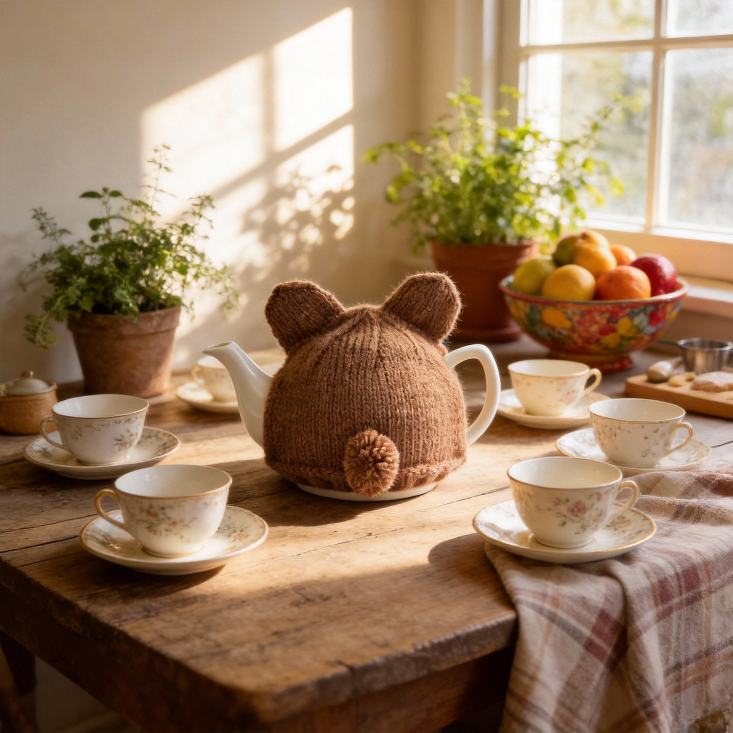 The Bear Tea Cosy - Barney's Always Ready For Tea