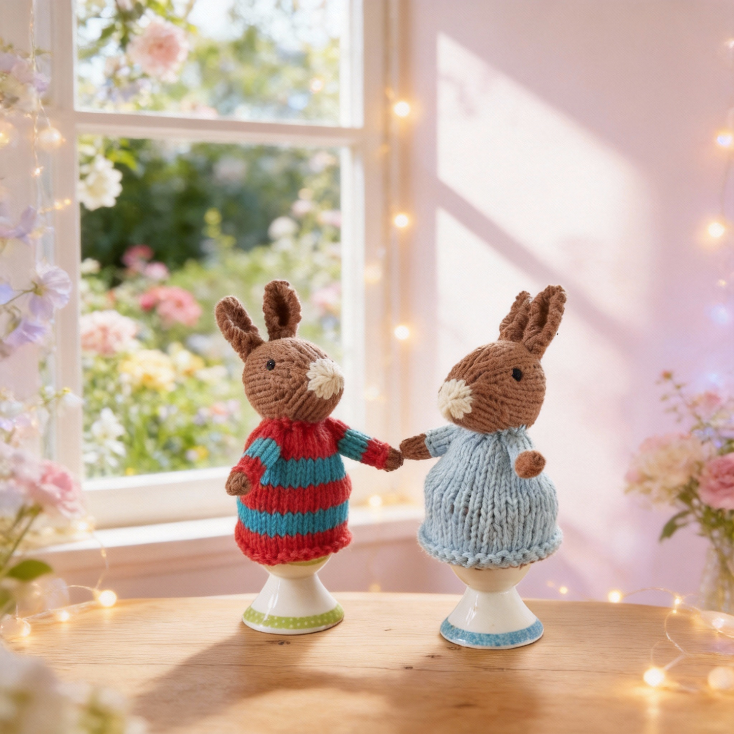 Egg Cosy Rabbits - For A Gentle Start To The Morning