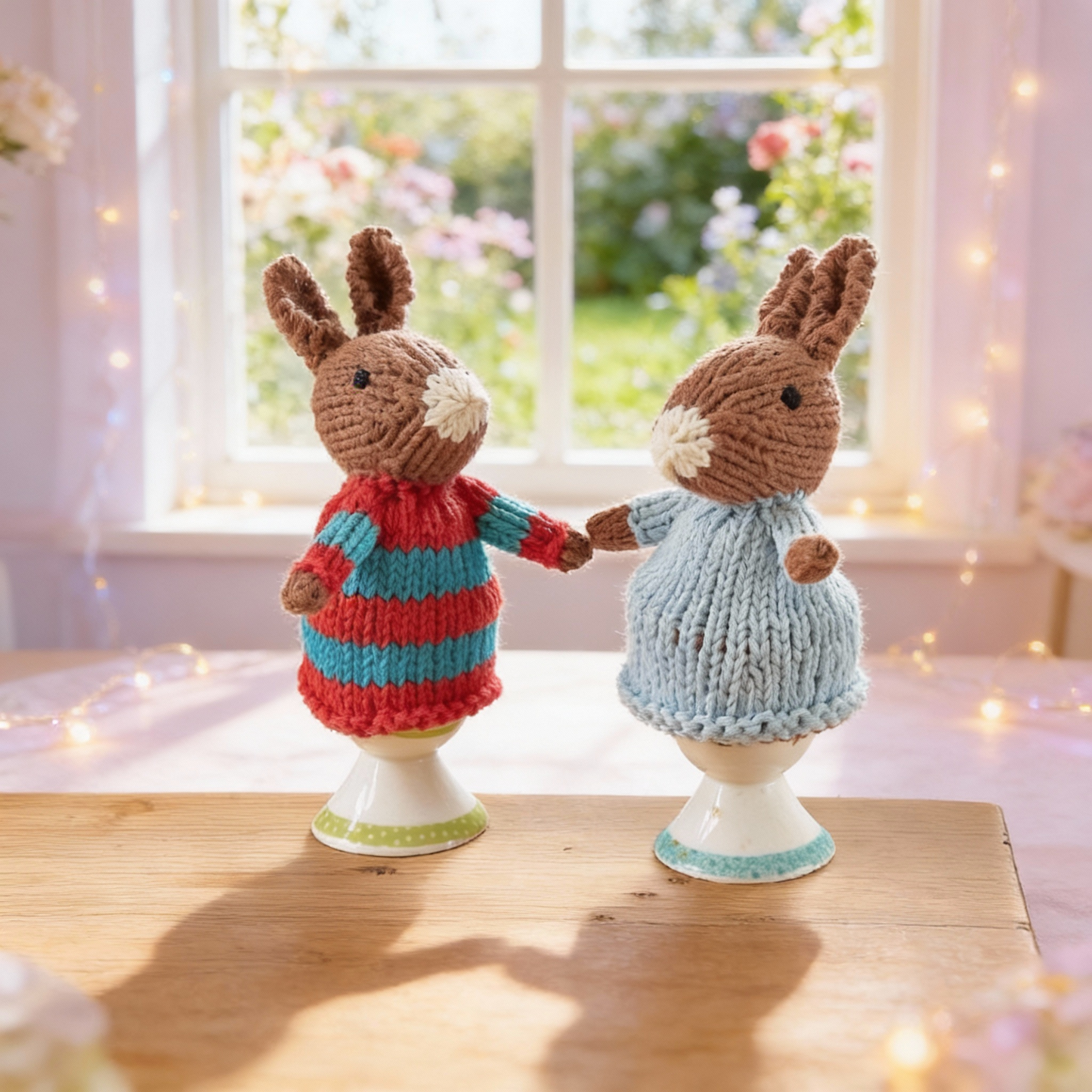 Egg Cosy Rabbits - For A Gentle Start To The Morning