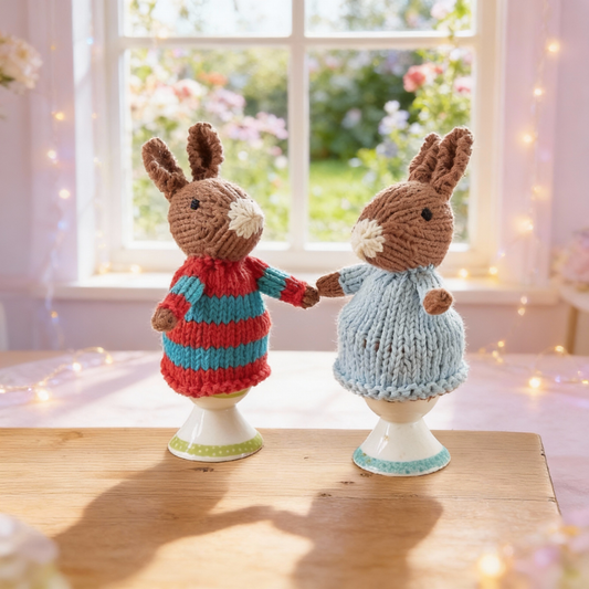Egg Cosy Rabbits - For A Gentle Start To The Morning