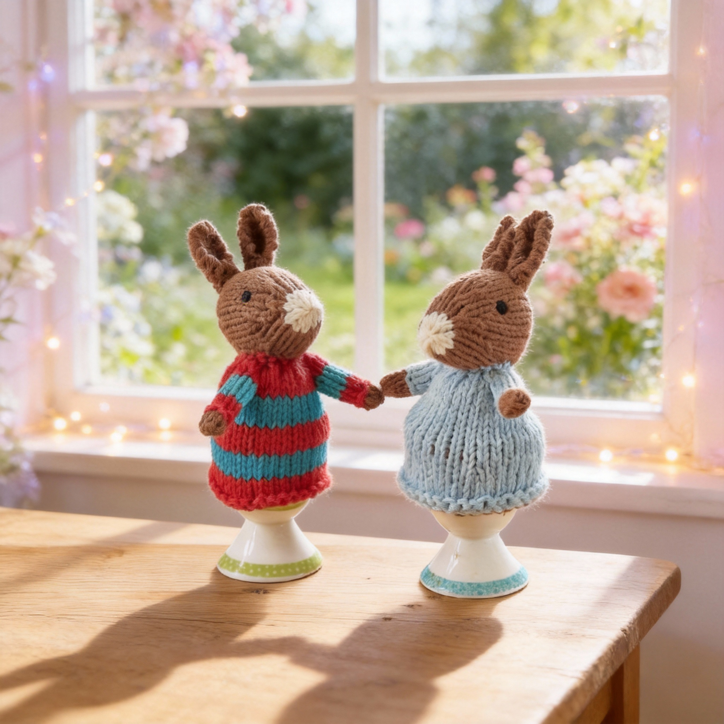 Egg Cosy Rabbits - For A Gentle Start To The Morning