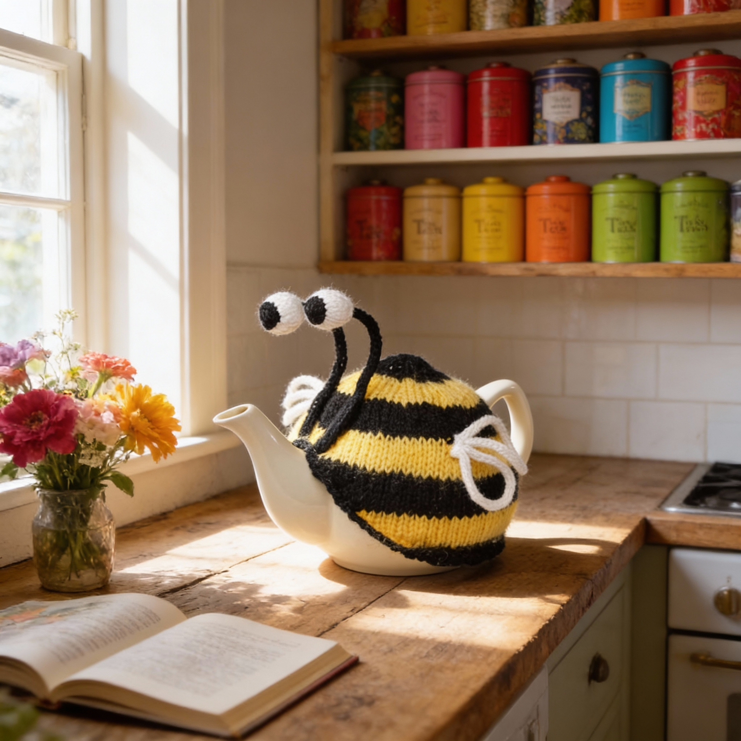 The Bumble Bee - Basil Bee is Busy Keeping Things Warm