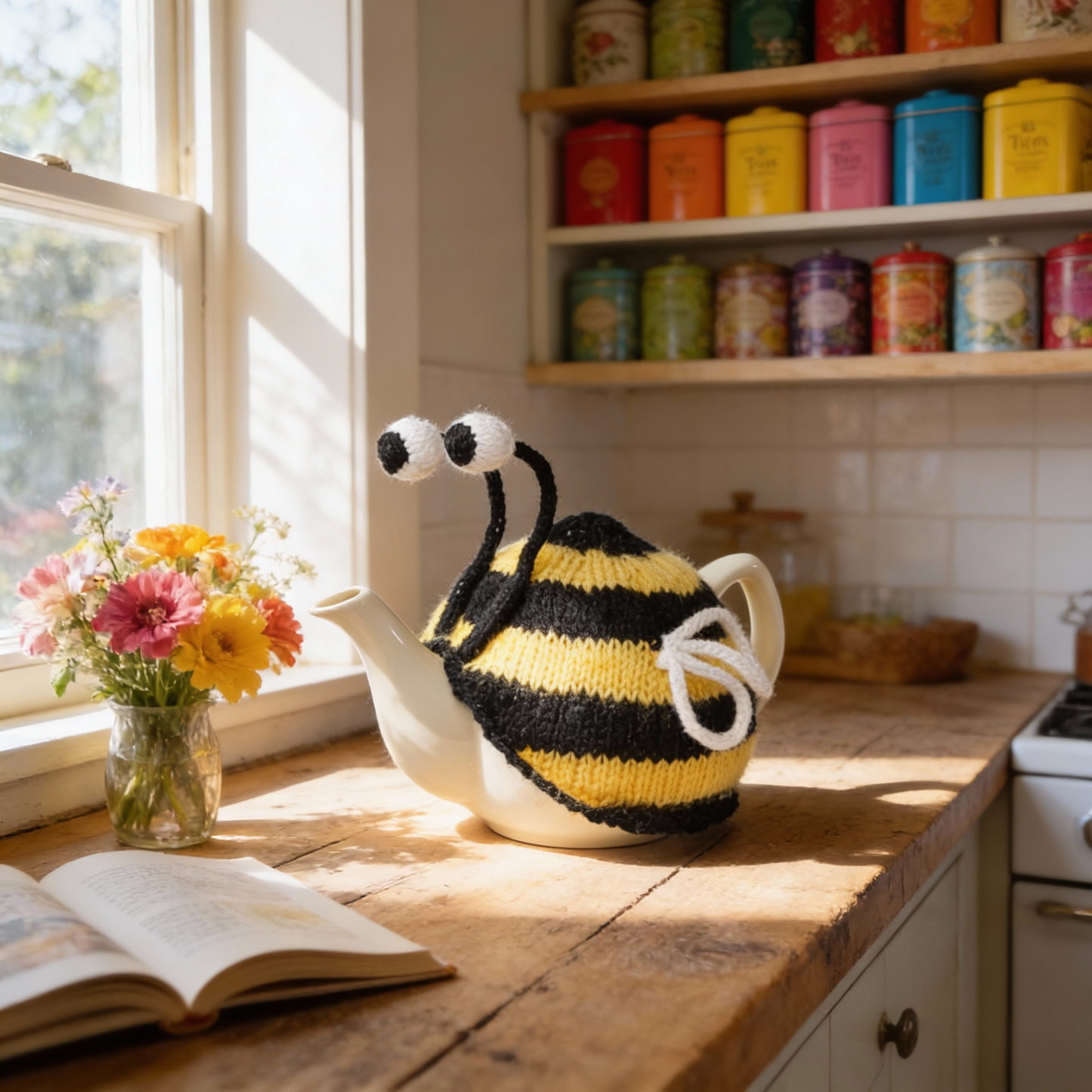 The Bumble Bee - Basil Bee is Busy Keeping Things Warm