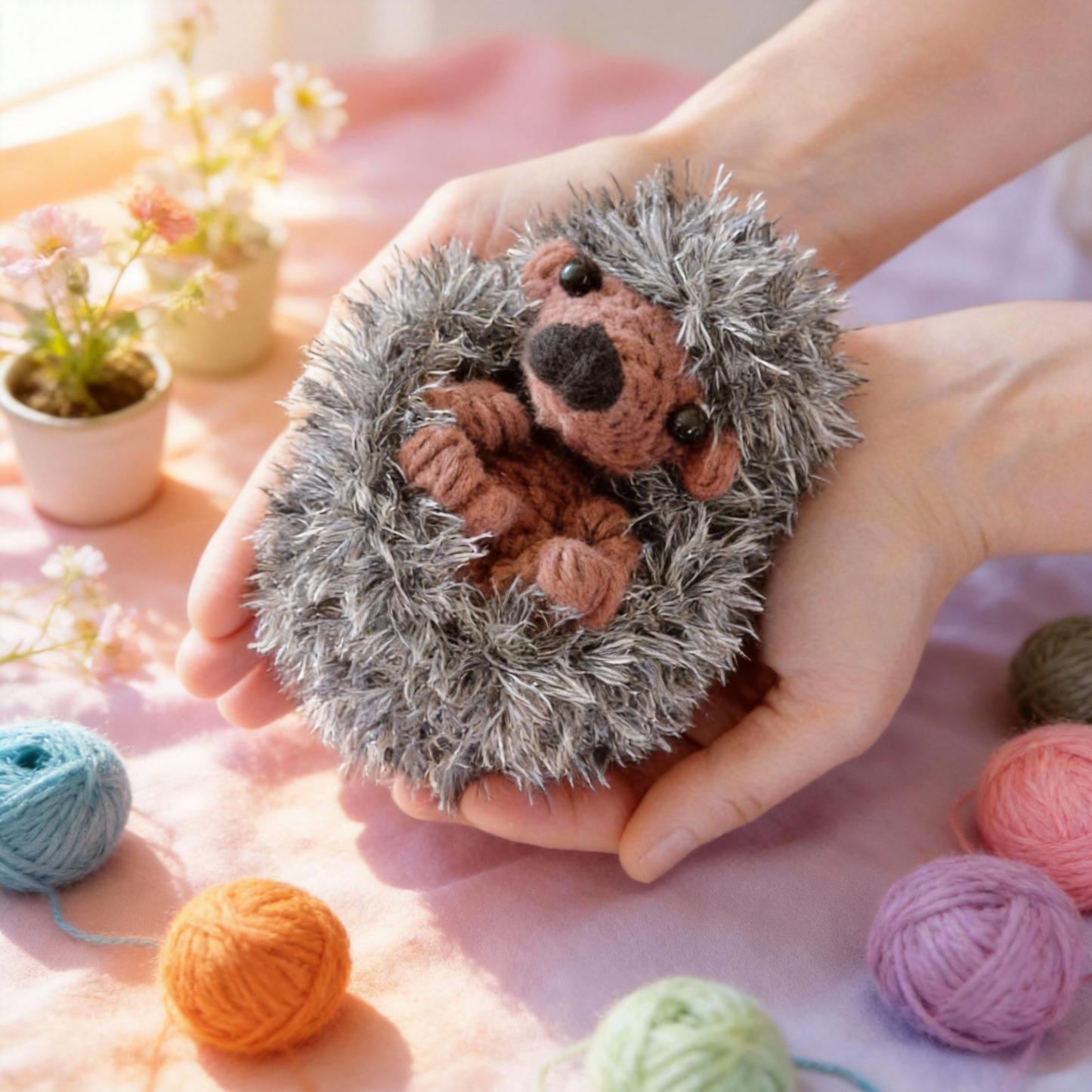 Tiggy Winkle Hedgegog - Quietly Taking Care