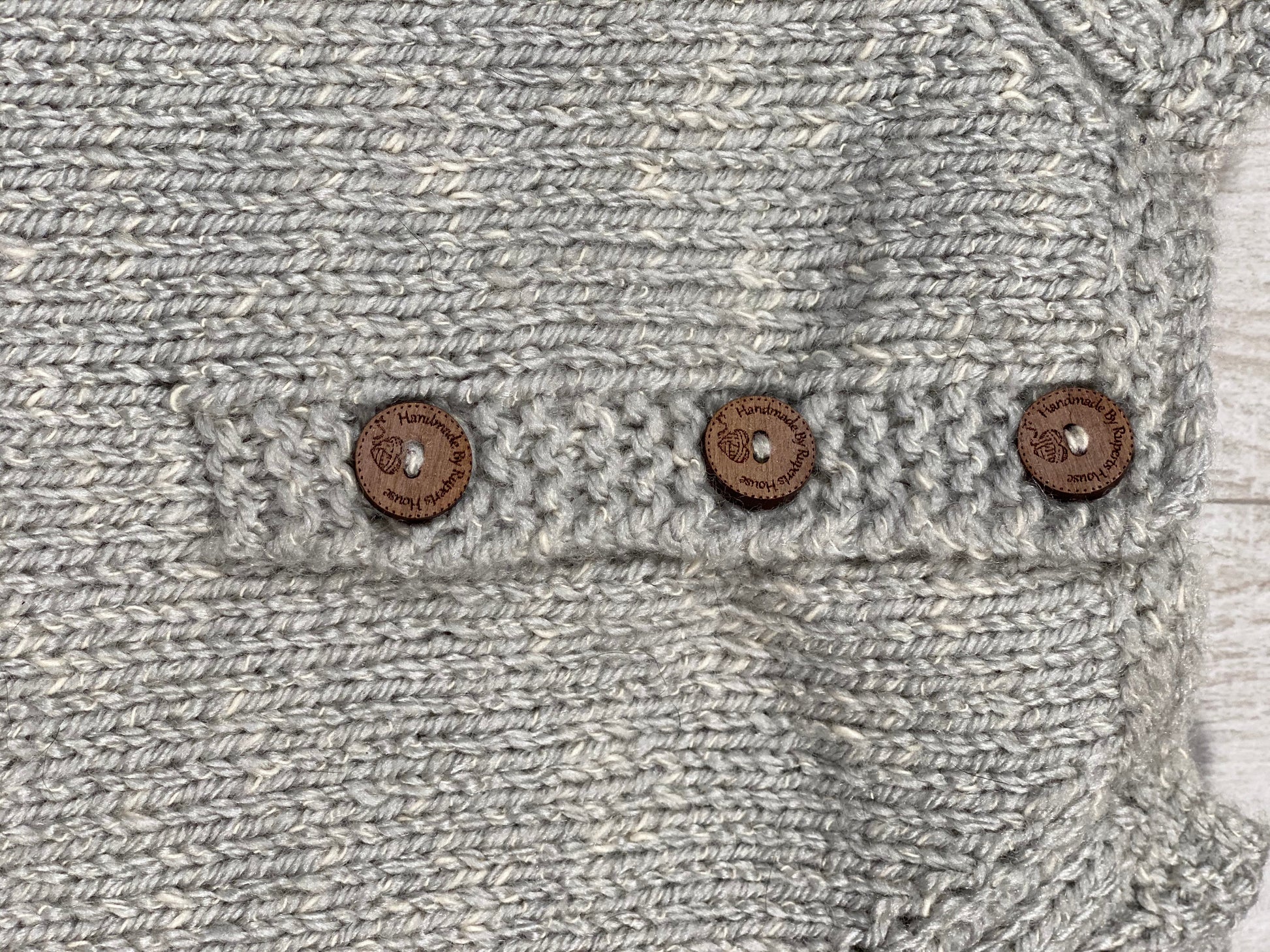 Hand knitted sweater by Ruperts House