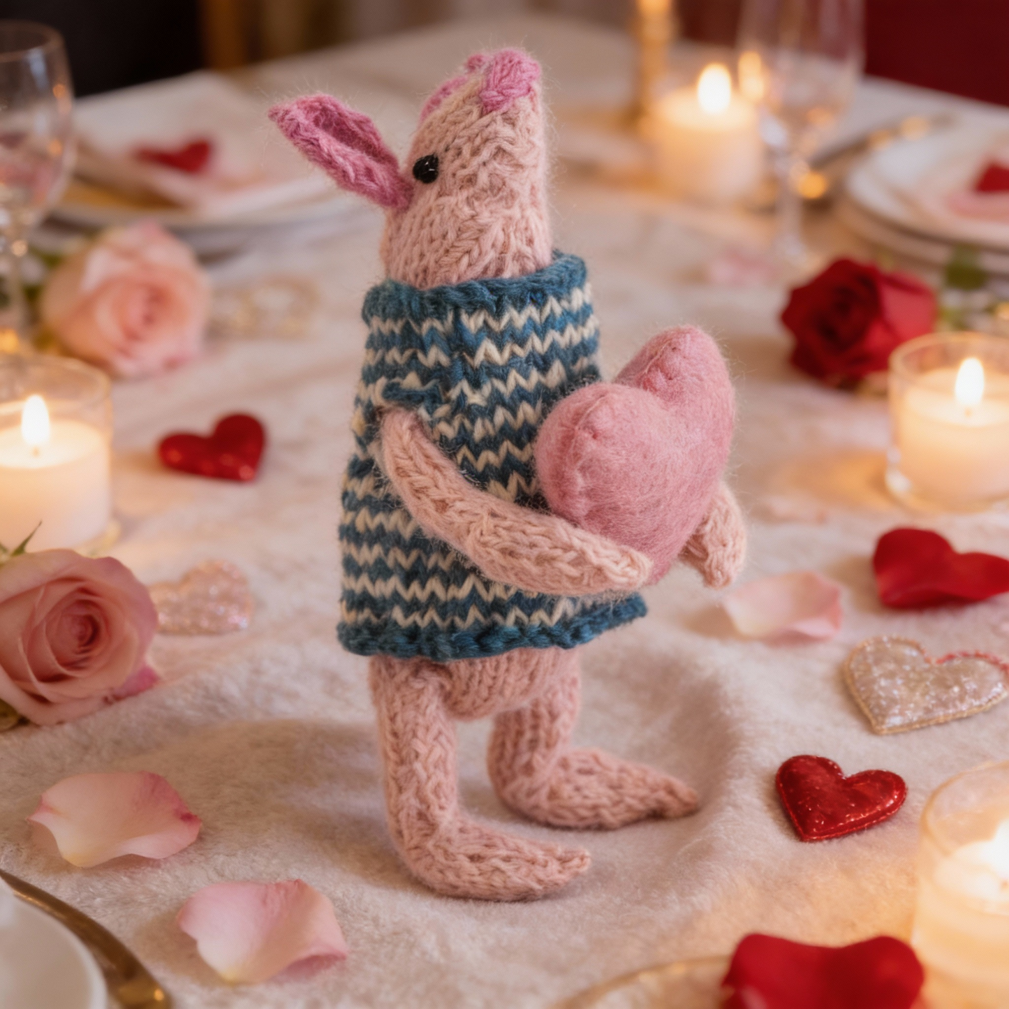 Piglet - Being Brave on Valentines Day