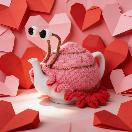 Sebrena the Valentines Snail – Tea Cosie