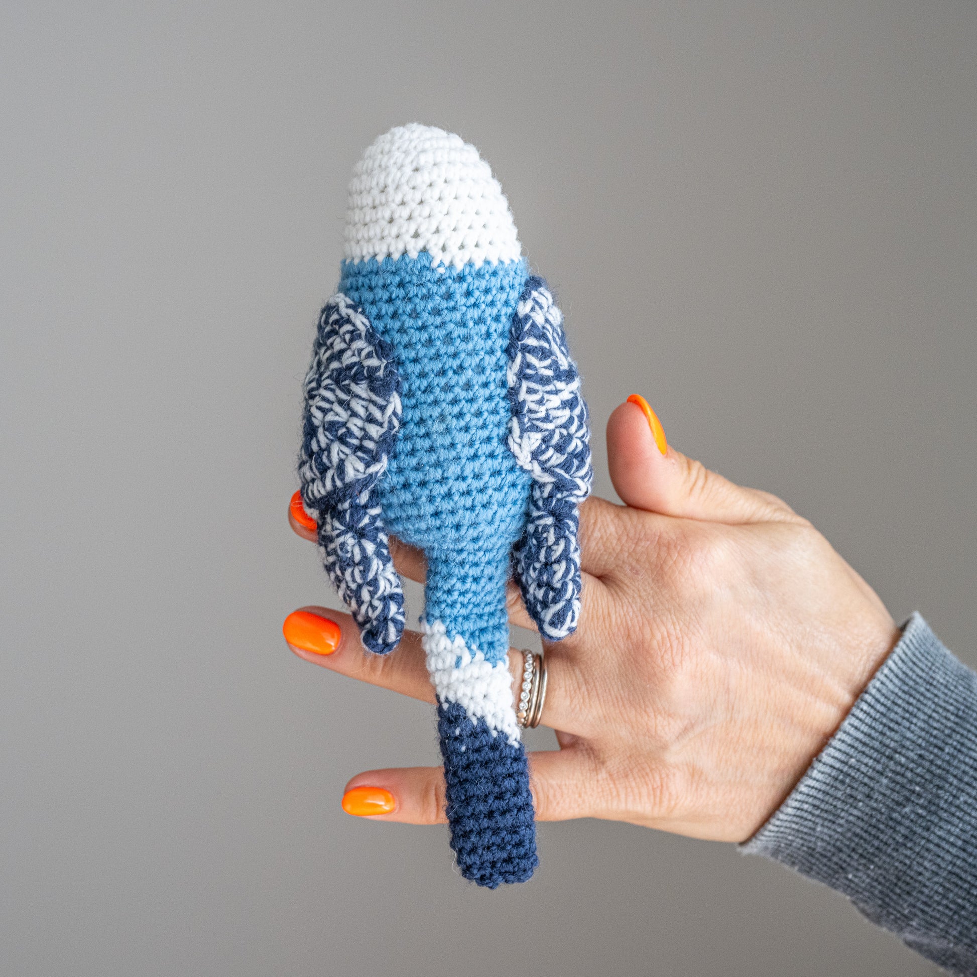 Ruperts House crochet budgie