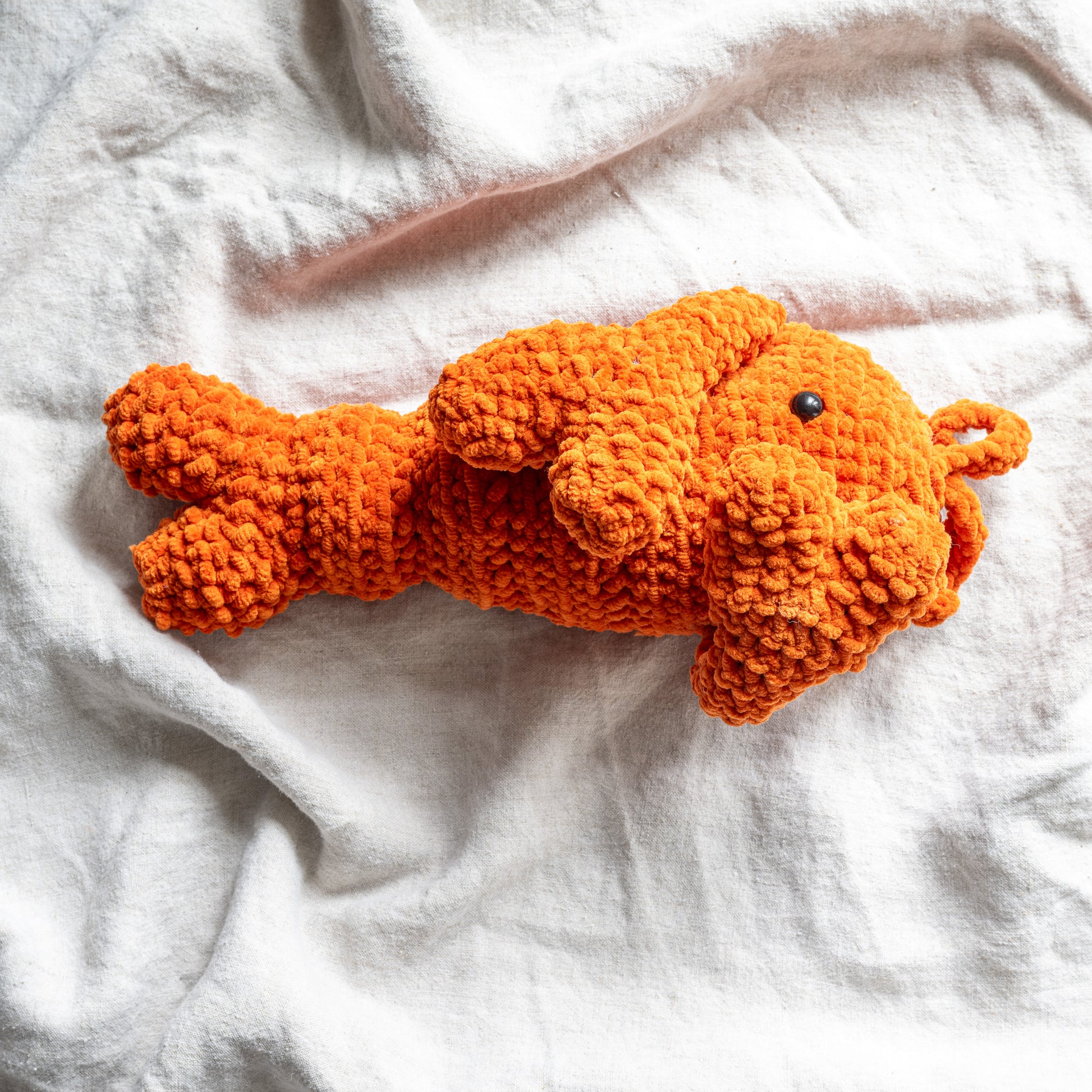 Ruperts House little crochet lobster