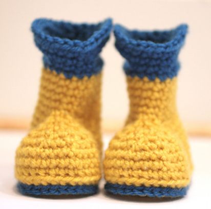 crochet welly boot pattern