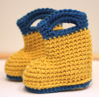 crochet welly boot pattern