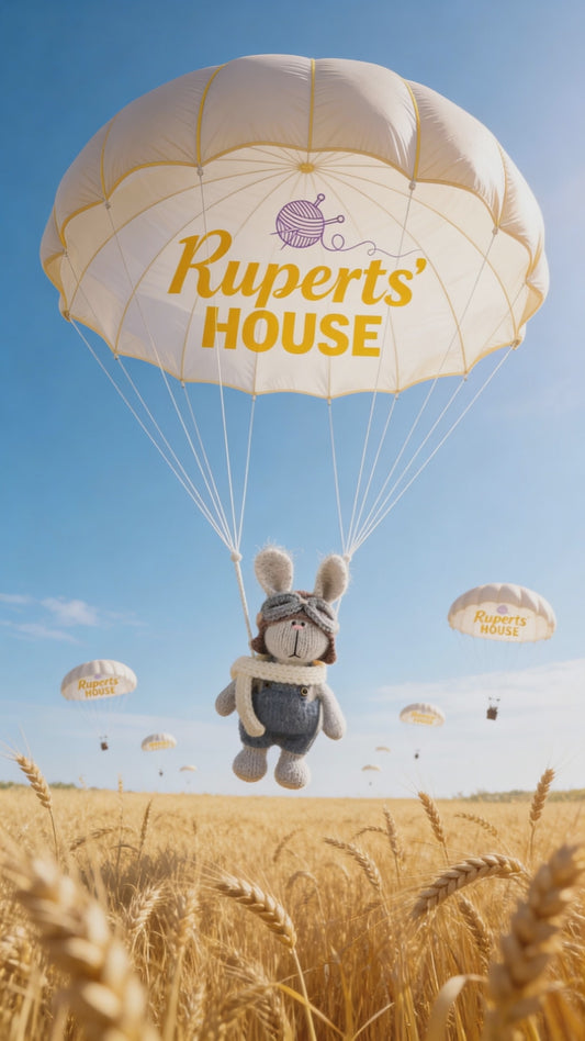 Alfred The Aviator Bunny - Adventure Begins With A Little Courage