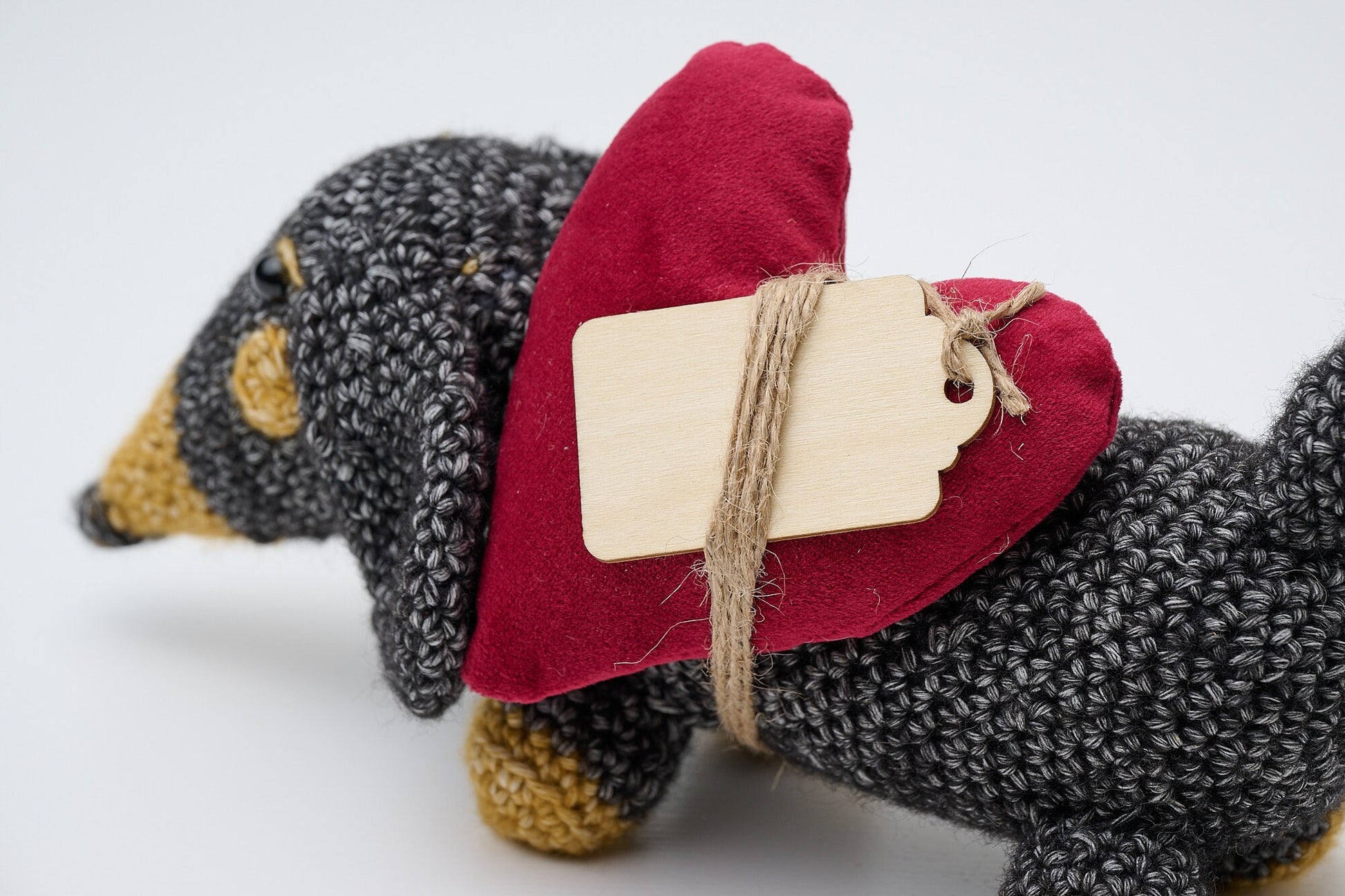 Black and tan Dachshund Delivery