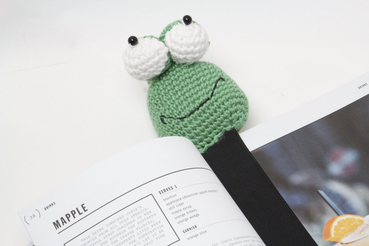 Frog prince bookmark