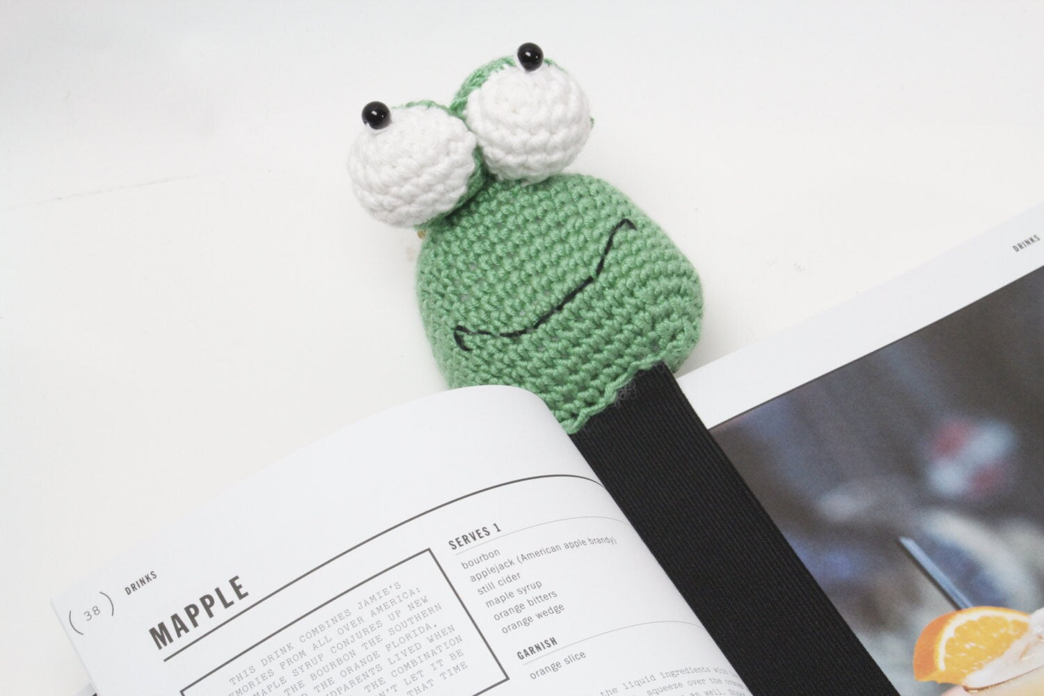 Frog prince bookmark