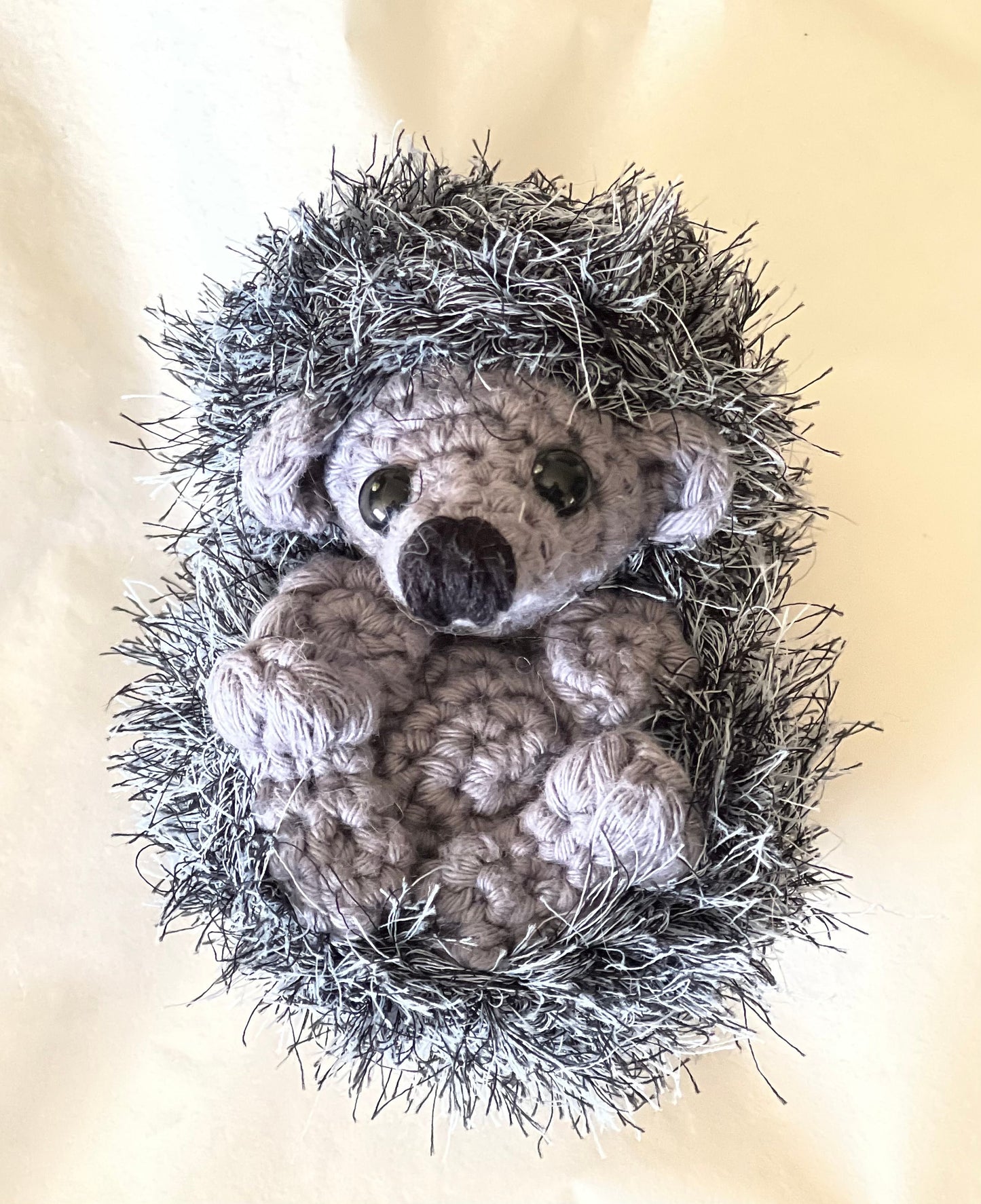 Tiggy Winkle hand crochet Hedgehog