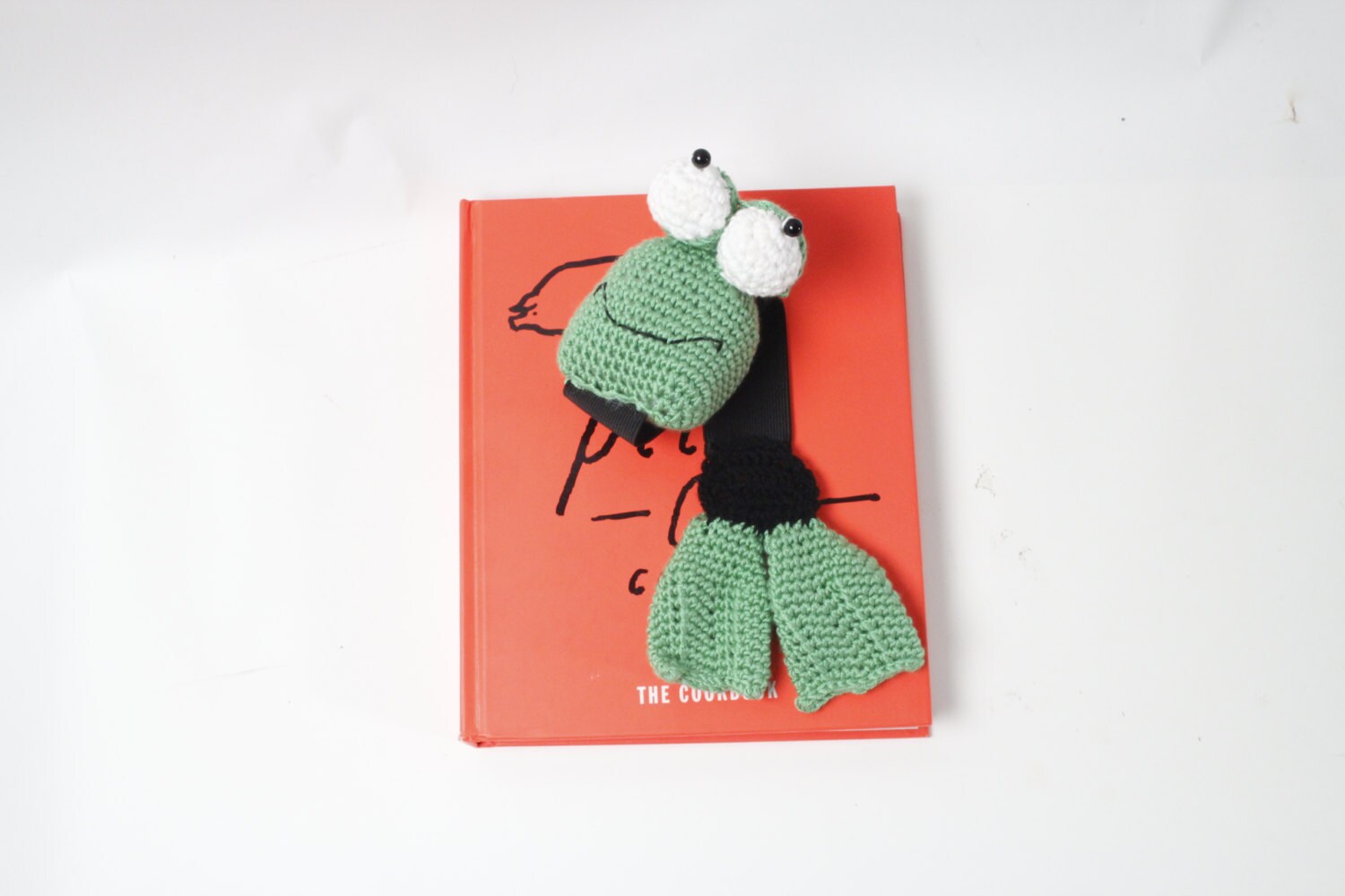 Frog prince bookmark - hand made by Ruperts House
