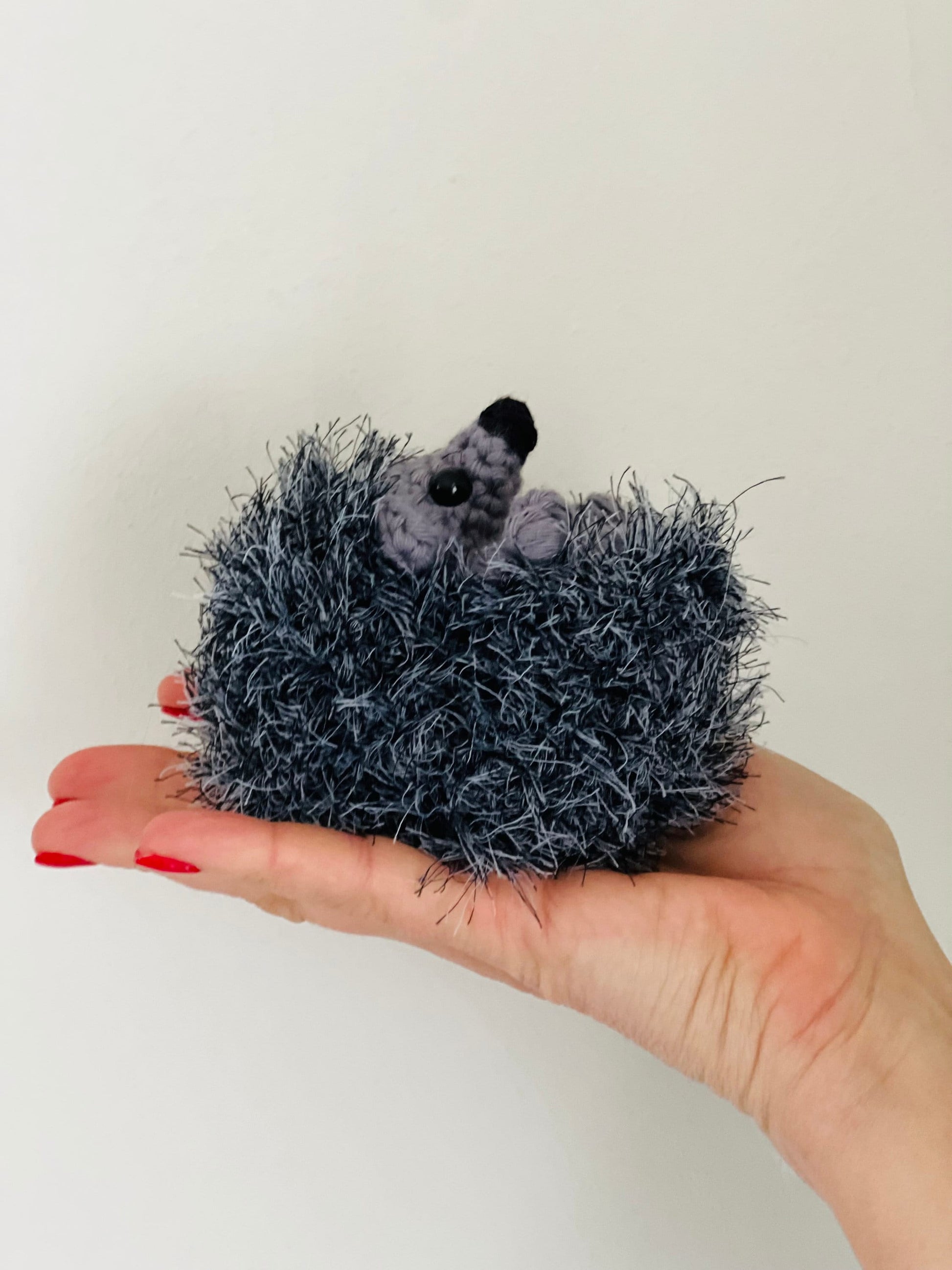Tiggy Winkle hand crochet Hedgehog