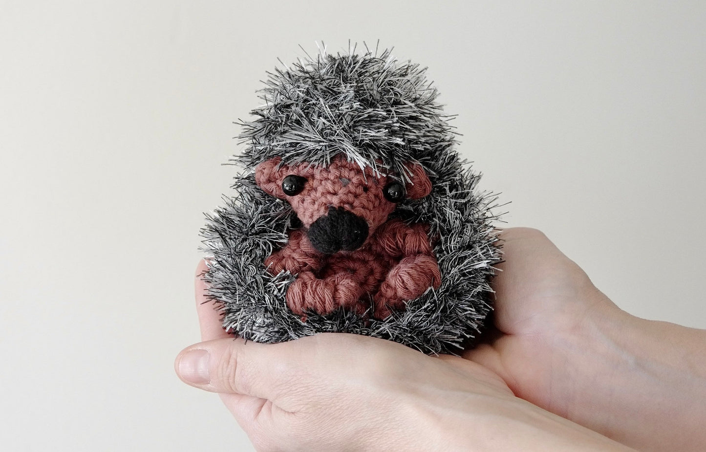 Tiggy Winkle hand crochet Hedgehog